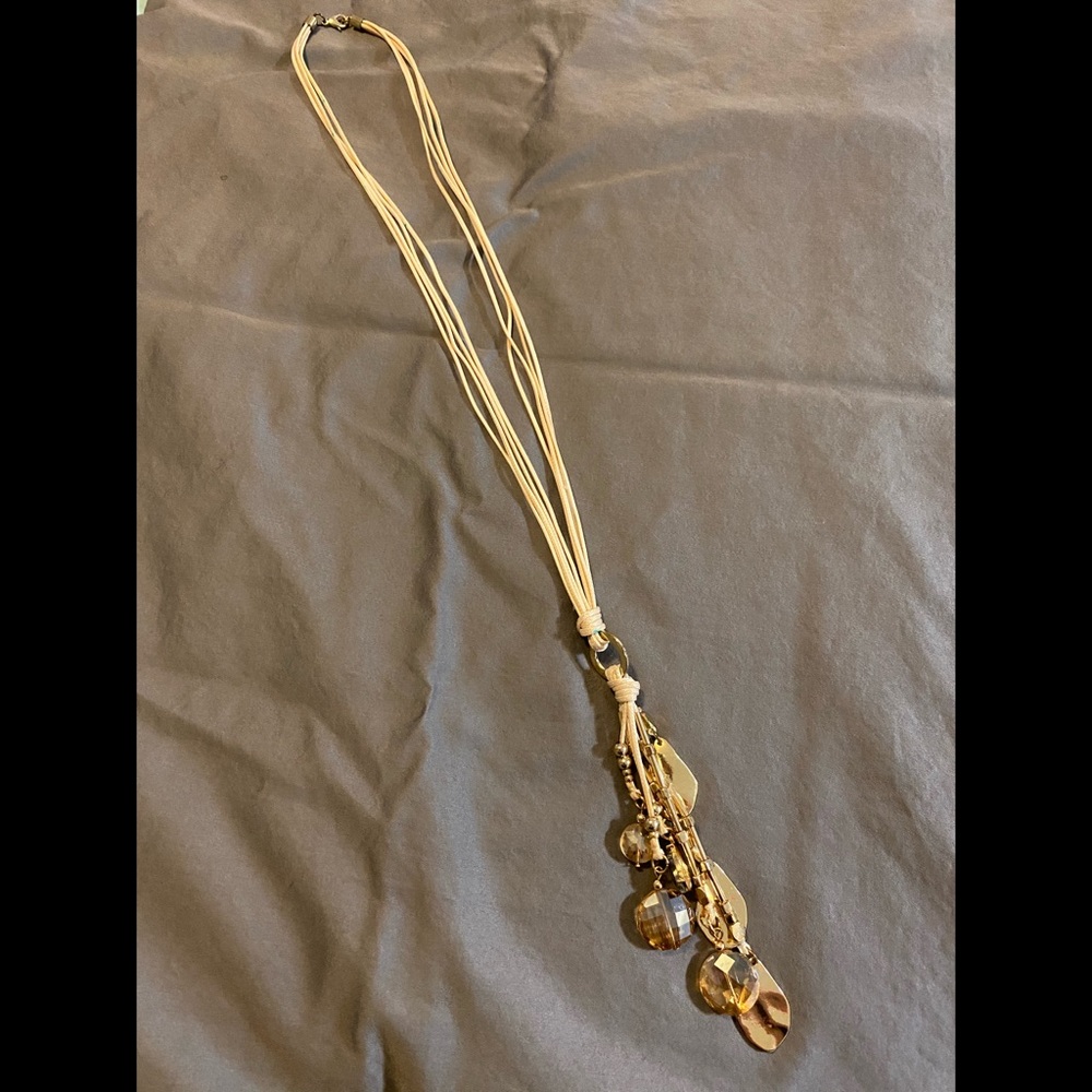 Beaded long necklace!